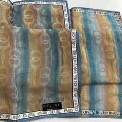 新品・未使用品　CELINE　大判　ハンカチの画像