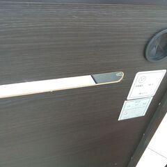 ★リユースのサカイ日立店★HJ7344 NITORI レンジ台 ブラック H100×D50×W90 クリーニング済み の画像