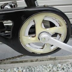 E422★限定特価★ 中古子乗せ３人乗り対応自転車 【黒　22インチ　】の画像