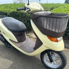 ホンダ　ディオ　実働好調　便利なカゴ、サイドスタンド付き　配送相談可能の画像