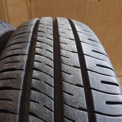 引き取り 175/70R14 ダンロップ 夏タイヤ バリ溝 4本 の画像