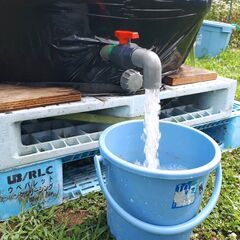 500リットル　遮光雨水タンクの画像