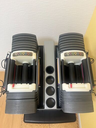 Power Block 可変式ダンベル40kg専用スタンド付き (くまモン