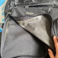 mont-bellビジネスバッグの画像