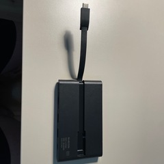 USBハブ（ELECOM　DST-C05BK）の画像