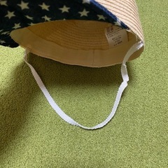 【ほぼ未使用】麦わら帽子の画像