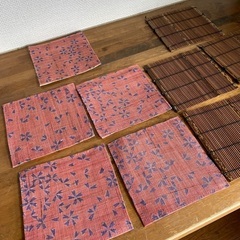 和風コースター　12個まとめ売りの画像