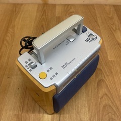 中古品 Victor 2バンド ラジオ RA-H5 イヤホン付き の画像