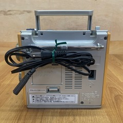 中古品 Victor 2バンド ラジオ RA-H5 イヤホン付き の画像