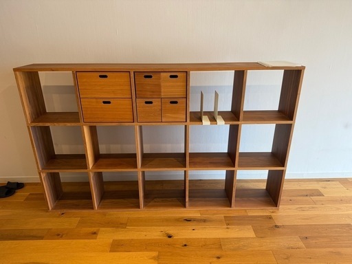 無印スタッキングシェルフ5×3