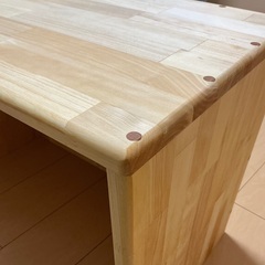 横幅65cmの木製ラックの画像