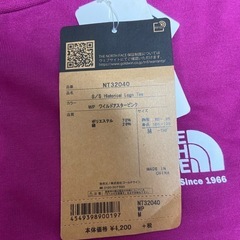 ノースフェイス半袖Tシャツ(未使用、タグ付き)の画像