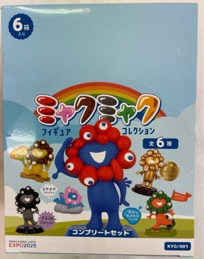 ミャクミャクフィギュアコレクション コンプリート全6種【新品未開封】