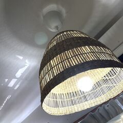 【中古品】IKEA　ランプシェードとコード（電球）セット　No.268の画像