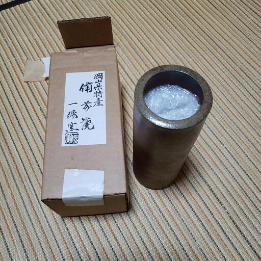 新品未使用品備前焼花瓶 (はな) 大手町のその他の中古あげます