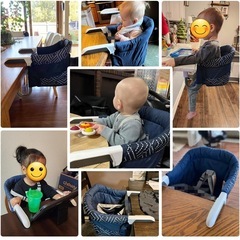 MTWML フックハイチェア　お食事テーブル　離乳食　テーブル　ベビー　帰省の画像