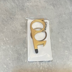 非接触キーチェーン　１００個入り　マットブラックの画像