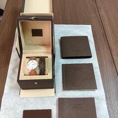 美品。LOUIS VUITTON　タンブール　ダイヤモンドインデックス　腕時計の画像