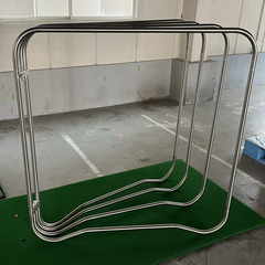 布団干しスタンド　４枚用　約120ｘ120cmの画像