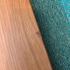 天然木の天板とその他板セット　★机や棚にDIYしてください★　無印良品　ベッドフレーム　天然オーク材の画像