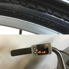 A-36 △ 岐阜発/ パナソニックvivi NX/ 電動アシスト自転車/ 26インチ/ 3段変速/バッテリー6.6Ah/充電器なし/走行確認/現状品/ 管1.8s/R7.1/8△の画像