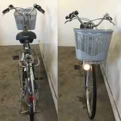 A-36 △ 岐阜発/ パナソニックvivi NX/ 電動アシスト自転車/ 26インチ/ 3段変速/バッテリー6.6Ah/充電器なし/走行確認/現状品/ 管1.8s/R7.1/8△の画像