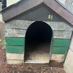 犬小屋 外 トタンの画像