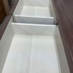 ★リユースのサカイ高崎店★TJ12445 (株)ニトリ チェスト ダークブラウン H136.5×D43.5×W86.2 クリーニング済みの画像