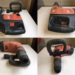 【動作確認済み】　HILTIヒルティ　電動コンクリートブレーカー電動ハンマ電動ハツリ機はつり機　TE500-AVR　100V　ビット・ケース付の画像