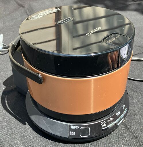HITACHI 打込鉄釜 おひつ御膳 RZ-TS202M 炊飯器 中古美品 Amazon | 日立 炊飯器 2合 IH式 おひつ御膳 コンパクト&シンプル