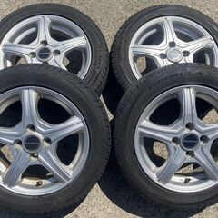 155/65R14東北6県無料配達対応‼️爆安‼️最終値下げ‼️①超超超バリ溝❗アルミ付き  夏 サマータイヤ 軽自動車 軽 軽トラの画像