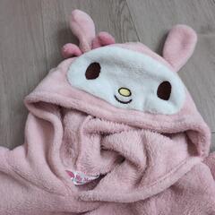 マイメロ♪フワモコなりきりワンピース 80〜95cmの画像