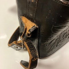 【お渡し済み】本革のレトロバッグの画像
