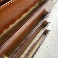 ★リユースのサカイ高崎店★TJ12446  チェスト 茶 H146×D46×W90 クリーニング済みの画像