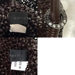 【未使用級】ANTEPRIMA アンテプリマ ワイヤーバッグ ハンドバッグ ブラウンの画像