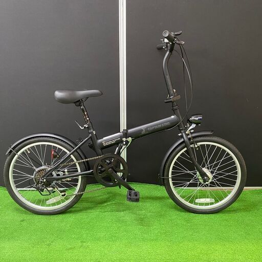 折り畳み自転車20インチ】CAPTAINSTAG キャプテンスタッグ ナビライト