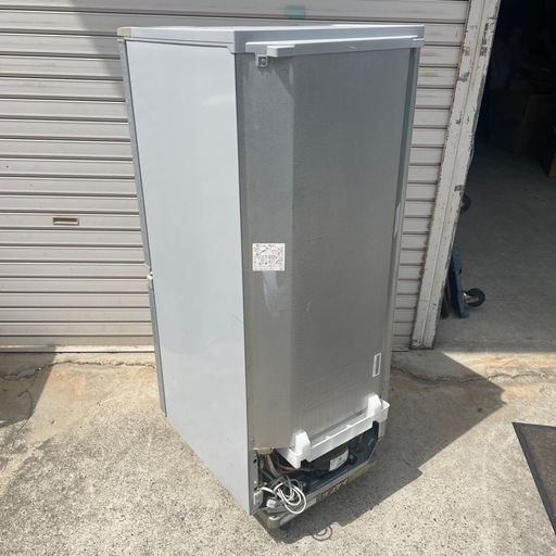 中古品 2ドア 冷蔵庫 SHARP 137L SJ-D14C-S (ならまる※プロフ