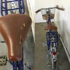 A-38 △ v 岐阜発/ Feerique jr/ 子供用自転車/ 20インチ/ 変速なし/ タイヤひび割れあり/ サドル破れあり/ 現状品/ R7.5/7 △の画像