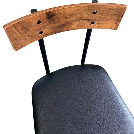 ニトリ/NITORI 2脚セット ミドルブラウン ヴィンテージ風 札幌 東区