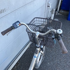 中古品　2019年モデル　パナソニック　電動アシスト自転車　BE-ELL032 20インチ　公田店の画像