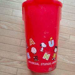 1990年代　ポップコーンバケツ スヌーピー ポップコーン ディズニーランド USJ　TDL ユニバーサルスタ字をジャパンの画像
