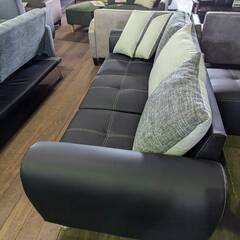 【現品限り！】3Pソファ　※訳アリ　新品現品、サンプル品　スツールは別売りであります。の画像