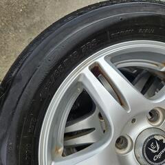 社外１３インチアルミホイール　155　65 R 13の画像