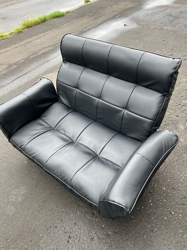 バナナ】 美品 北匠工房 チュランシリーズ サイドチェアー レザー