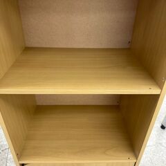 ★リユースのサカイ高崎店★TJ12451  棚 ライトブラウン H88×D30×W48.5 クリーニング済みの画像