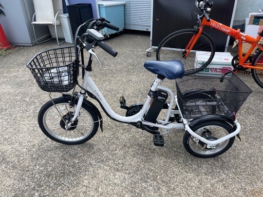 電動アシスト三輪自転車 BEPN18-WH