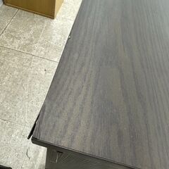 ★リユースのサカイ高崎店★TJ12452  デスク ダークブラウン H72×D39.5×W100 クリーニング済みの画像