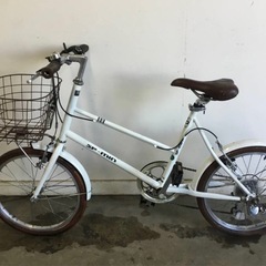 A-40 △ v 岐阜発/ SP-MIN/ 20インチ/ 自転車/ 6段変速/ タイヤ劣化あり/ サドル破れあり/ 現状品/ R7.5/8 △の画像
