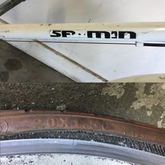 A-40 △ v 岐阜発/ SP-MIN/ 20インチ/ 自転車/ 6段変速/ タイヤ劣化あり/ サドル破れあり/ 現状品/ R7.5/8 △の画像