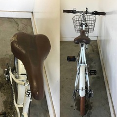 A-40 △ v 岐阜発/ SP-MIN/ 20インチ/ 自転車/ 6段変速/ タイヤ劣化あり/ サドル破れあり/ 現状品/ R7.5/8 △の画像